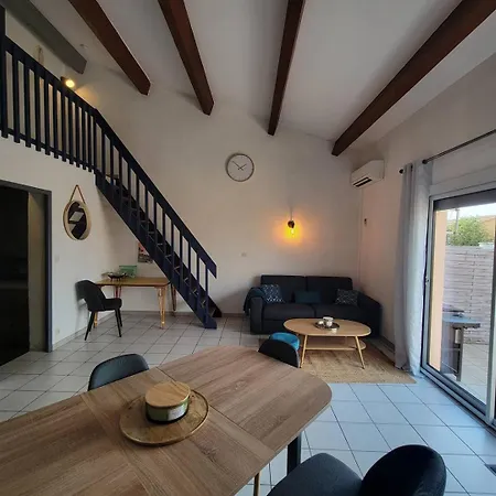 Belle Climatisee Avec Wifi, 2 Et Jolie Terrasse Amenagee, A 3km De La A Lxchard7 * ポルティラーニュ